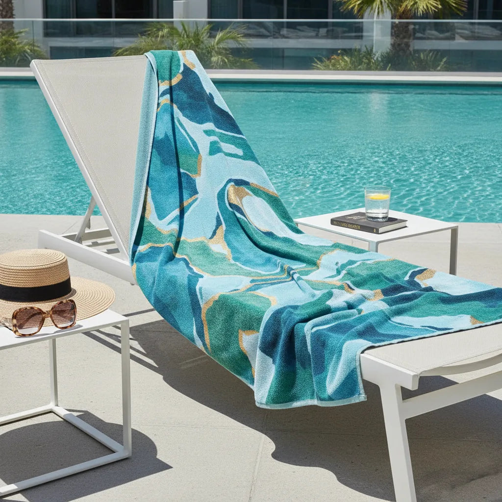 Serviette de Plage Design Luxe ARTGY7 – Affirmez votre style Image