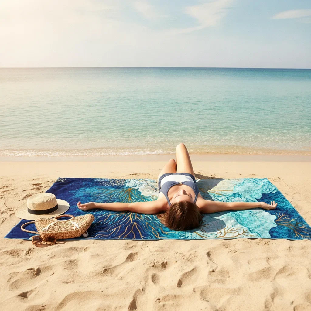 Serviette de plage XXL 90x180 – guide complet Image