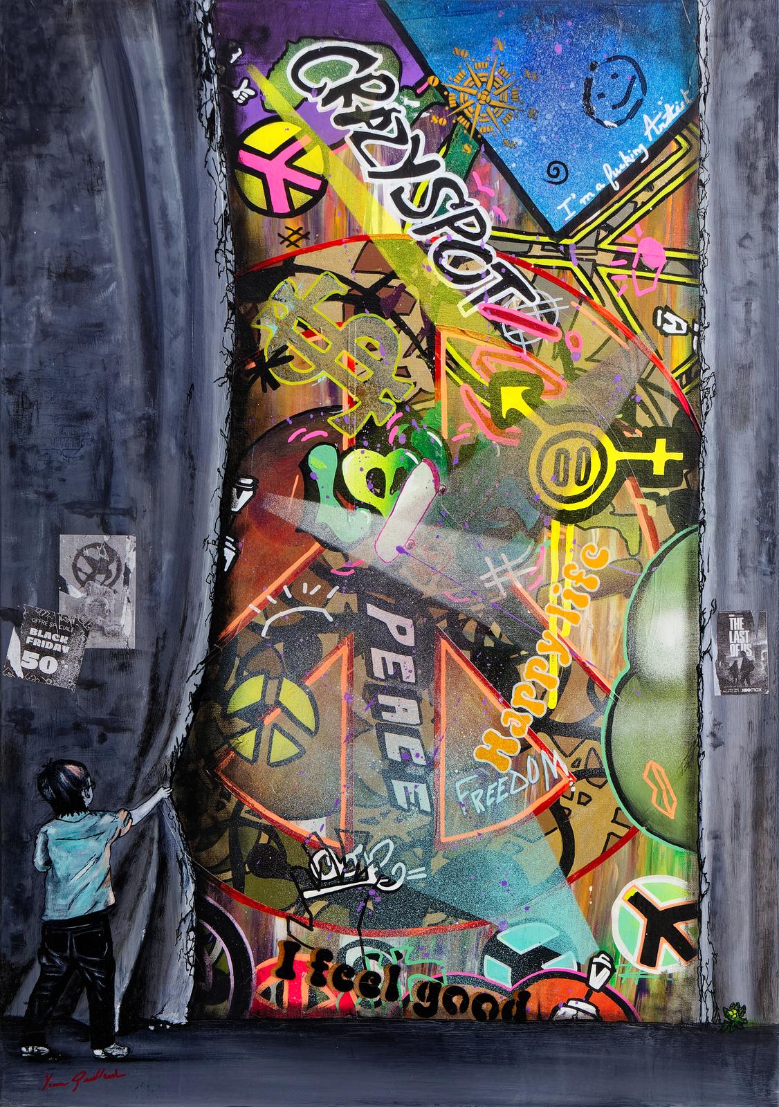 En Moi — toile originale de Yann Guillerd Image